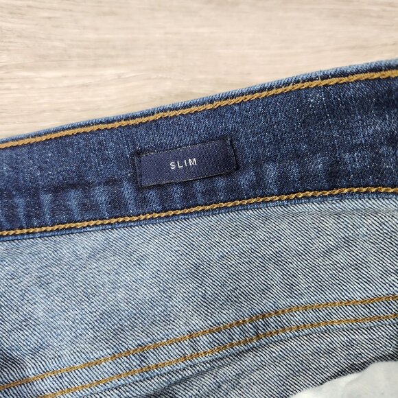 J.Crew Flex Mens Jeans Dark Wash Denim Mens Size W35 L32 - Picture 9 of 15